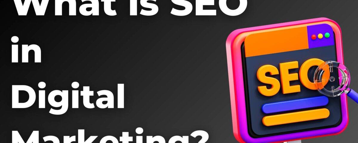 Infographic explaining what is seo in digital marketing, focusing on how search engine optimisation drives organic traffic.