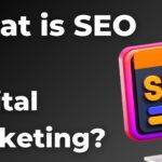 Infographic explaining what is seo in digital marketing, focusing on how search engine optimisation drives organic traffic.