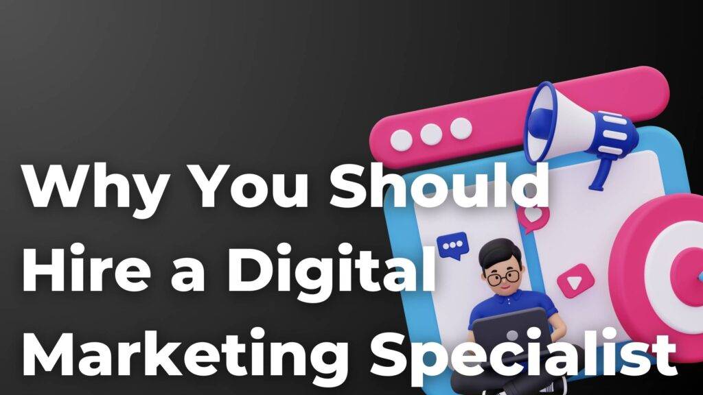 Digital marketing specialist as presented by db digital marketing agency