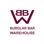 Logo of burglar bar warehouse, a diy burglar-proofing online shop in south africa selling security gates and burglar bars.