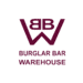 Logo of burglar bar warehouse, a diy burglar-proofing online shop in south africa selling security gates and burglar bars.