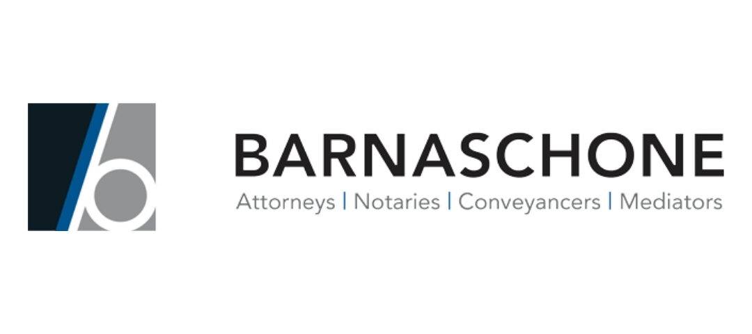 Logo of barnaschone attorneys, a highly experienced law firm in cape town.