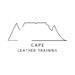 Logo of cape leather training, a family team that provides practical workshops and courses in leatherwork skills in cape town and south africa.