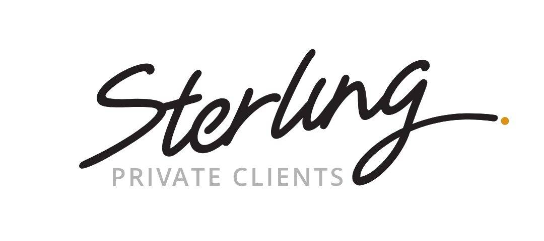 Logo of sterling private clients, a private wealth management and financial planning firm, and a subsidiary of sterling private wealth.