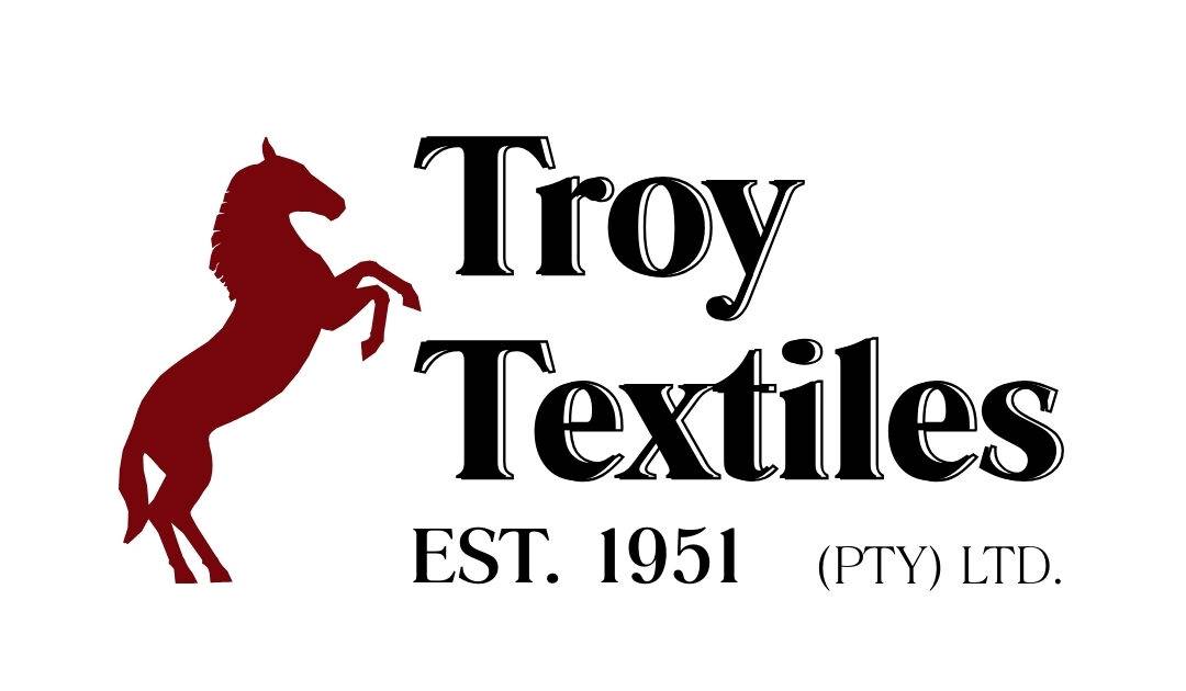Logo of troy textiles, a cmt clothing manufacturer in cape town.