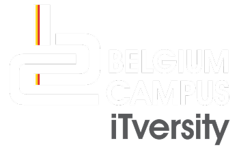Logo of Belgium Campus ITversity.